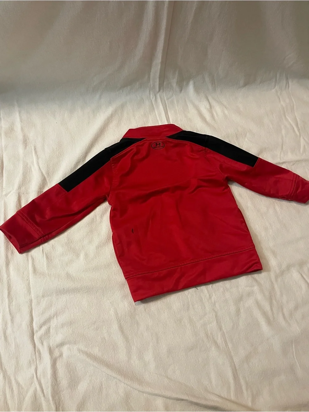 Under Armour Kids Red Jacket with Black Accents